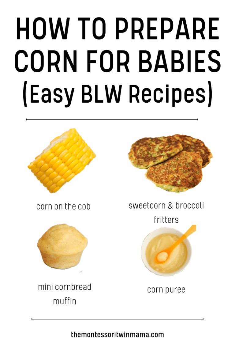 How to Prepare Corn for Babies (BLW Easy Recipes)