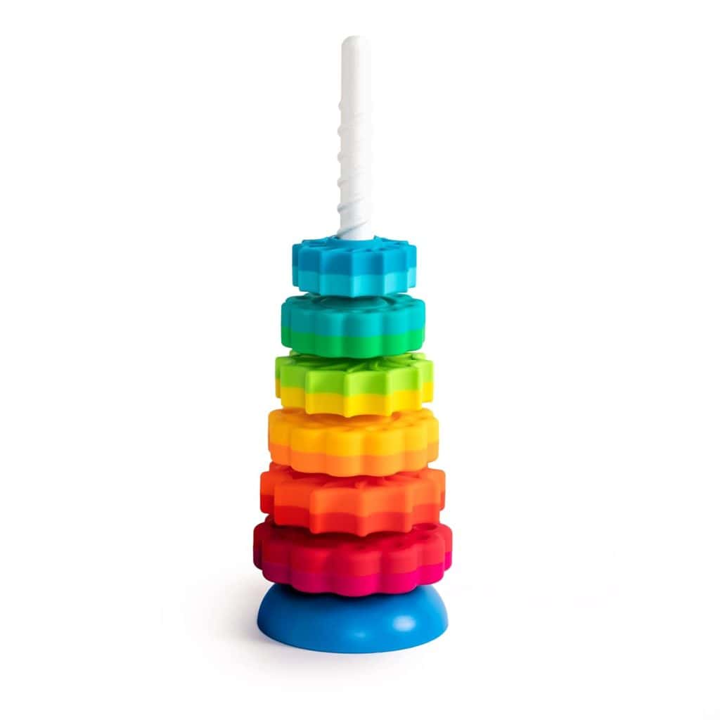 plastic ring stacking toddler toy