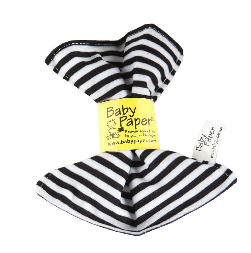Stripped baby paper toy