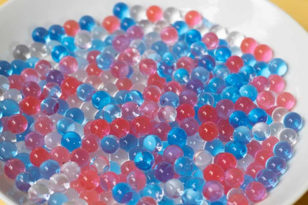 Water beads.