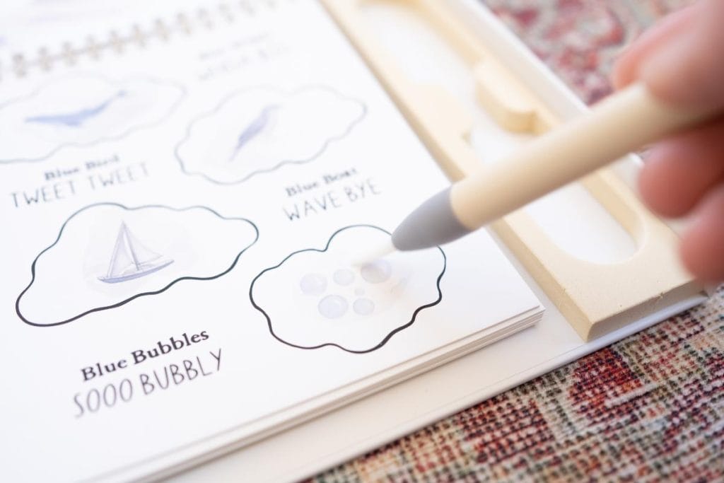 Water painting book. 