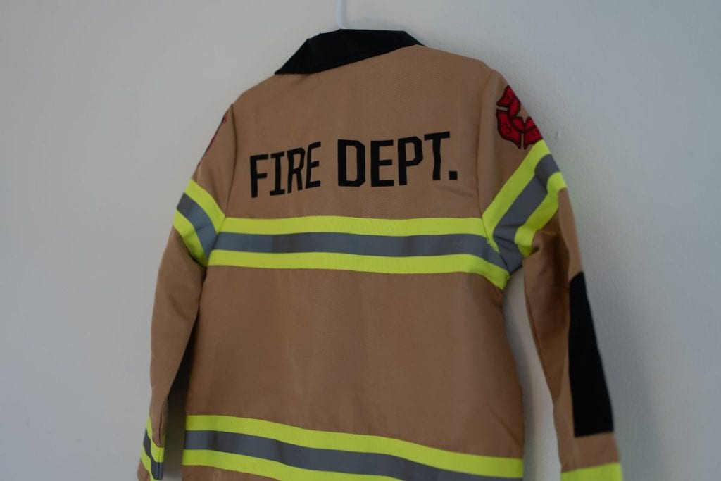 Firefighter jacket.