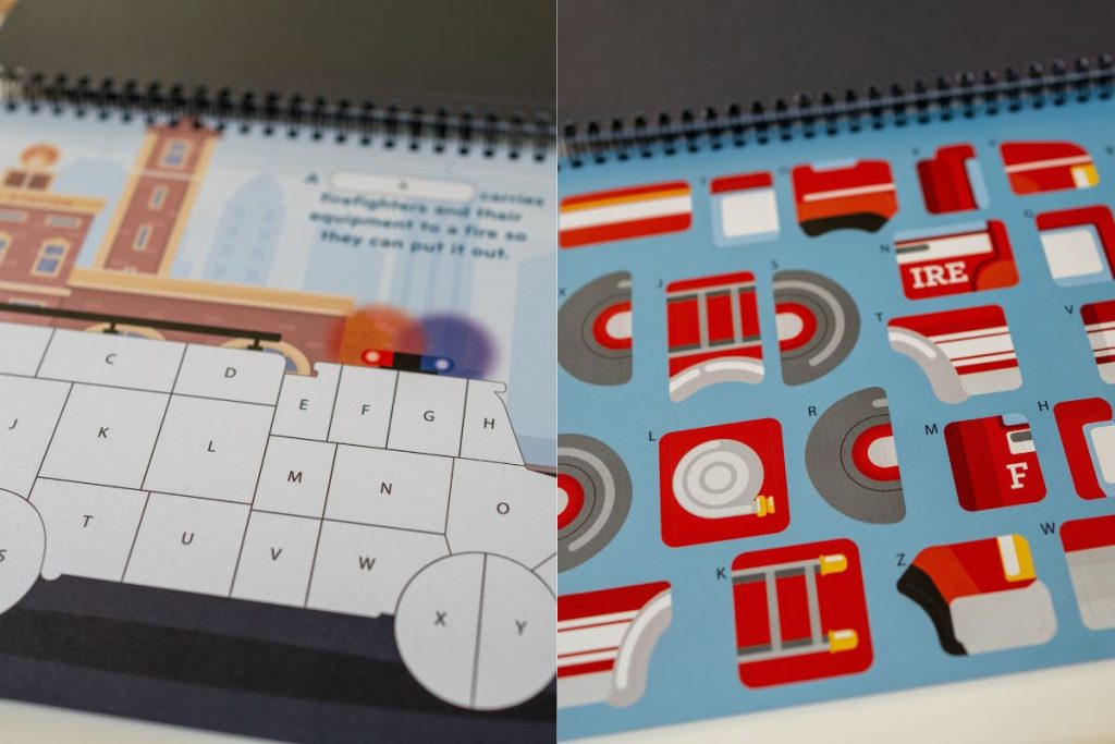 Sticker book.